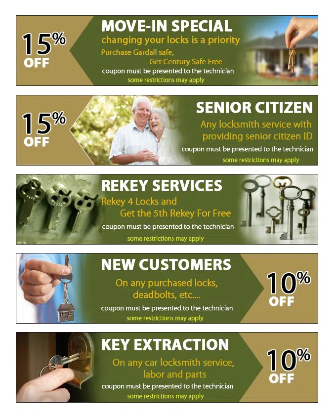 La Crescenta CA Locksmith Store La Crescenta, CA 818-593-0212 - coupon-img